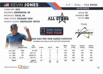 2021 Disc Golf Pro Tour - Champions #TC Kevin Jones Back